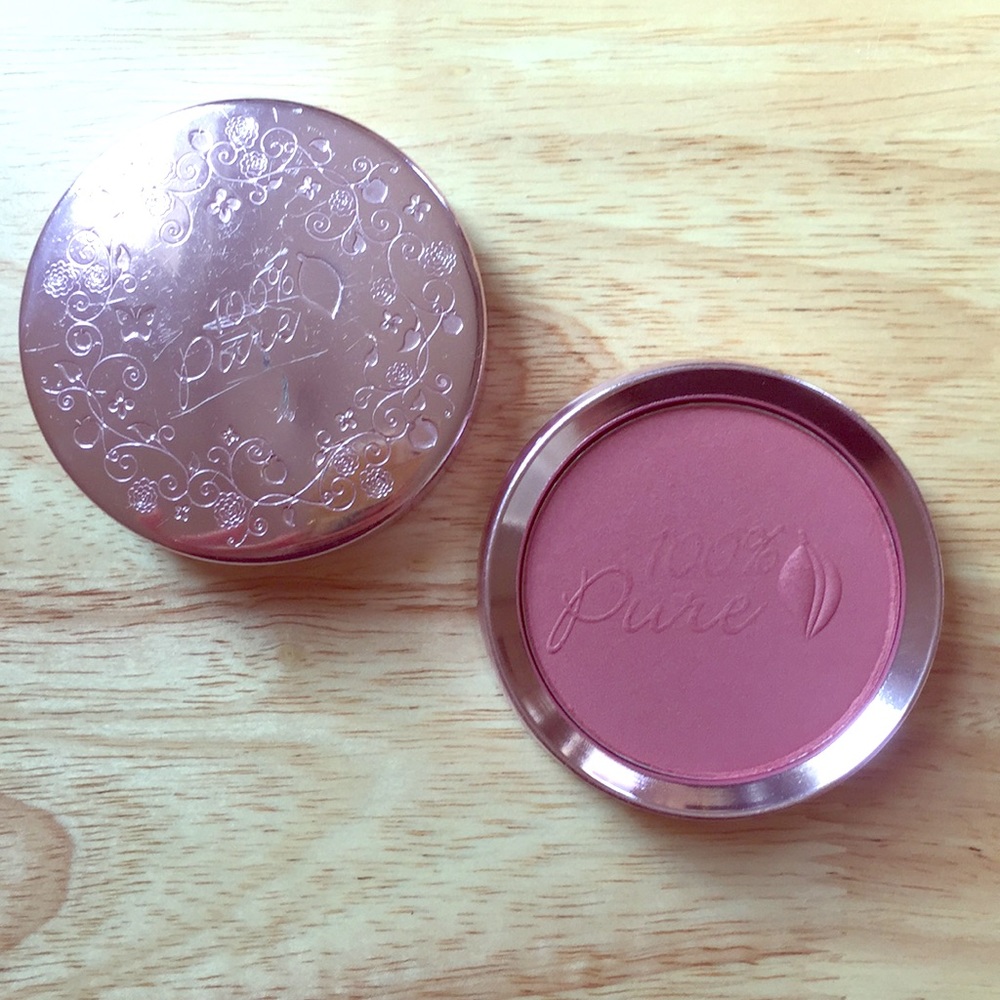 100% Pure, Vegan Blush in Pink Plum